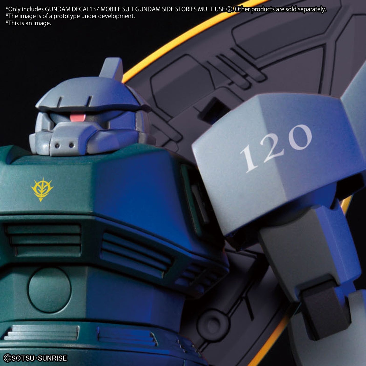 BANDAI Hobby GUNDAM DECAL137 MOBILE SUIT GUNDAM SIDE STORIES MULTIUSE 2