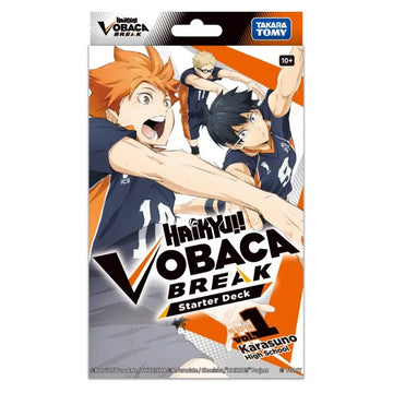 Haikyu!! Vobaca!! Break TCG Karasuno High School Starter Deck - English Edition