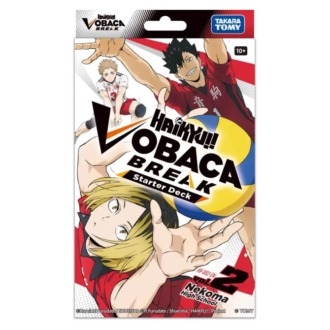 Haikyu!! Vobaca!! Break TCG Nekoma High School Starter Deck - English Edition