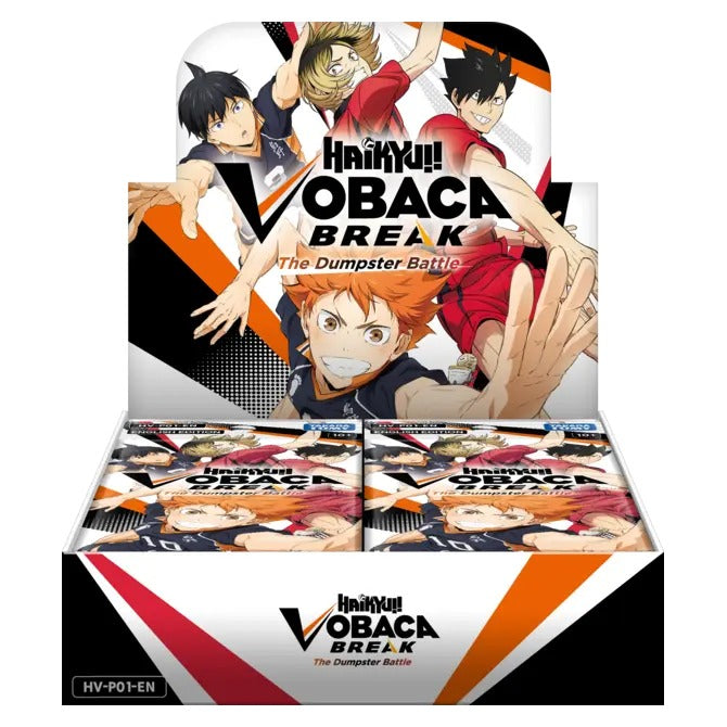 Haikyu!! Vobaca!! Break TCG Volume 1 Booster Display (The Dumpster Battle) - English Edition