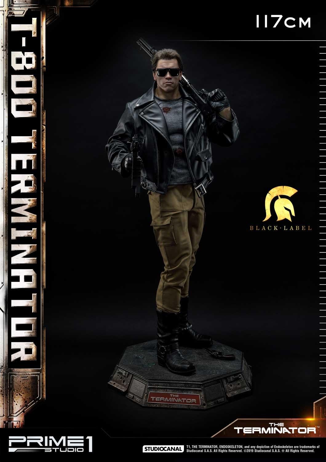 High Definition Museum Masterline Black Label The Terminator (Film) T-800 Terminator