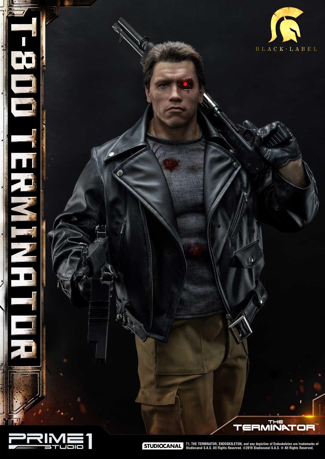 High Definition Museum Masterline Black Label The Terminator (Film) T-800 Terminator