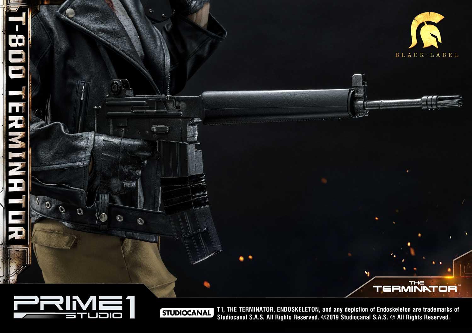 High Definition Museum Masterline Black Label The Terminator (Film) T-800 Terminator