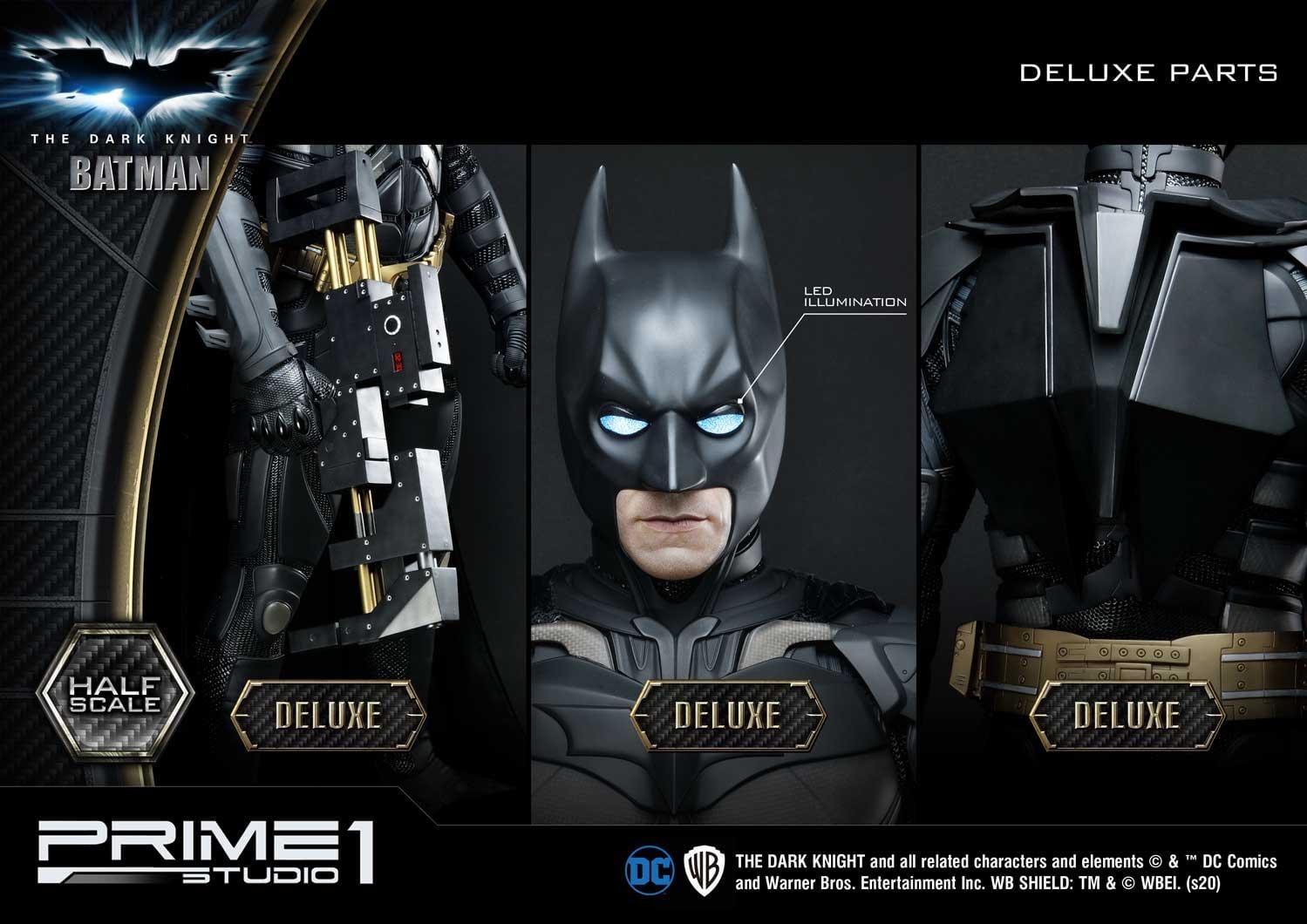 High Definition Museum Masterline The Dark Knight (Film) Batman Deluxe Version