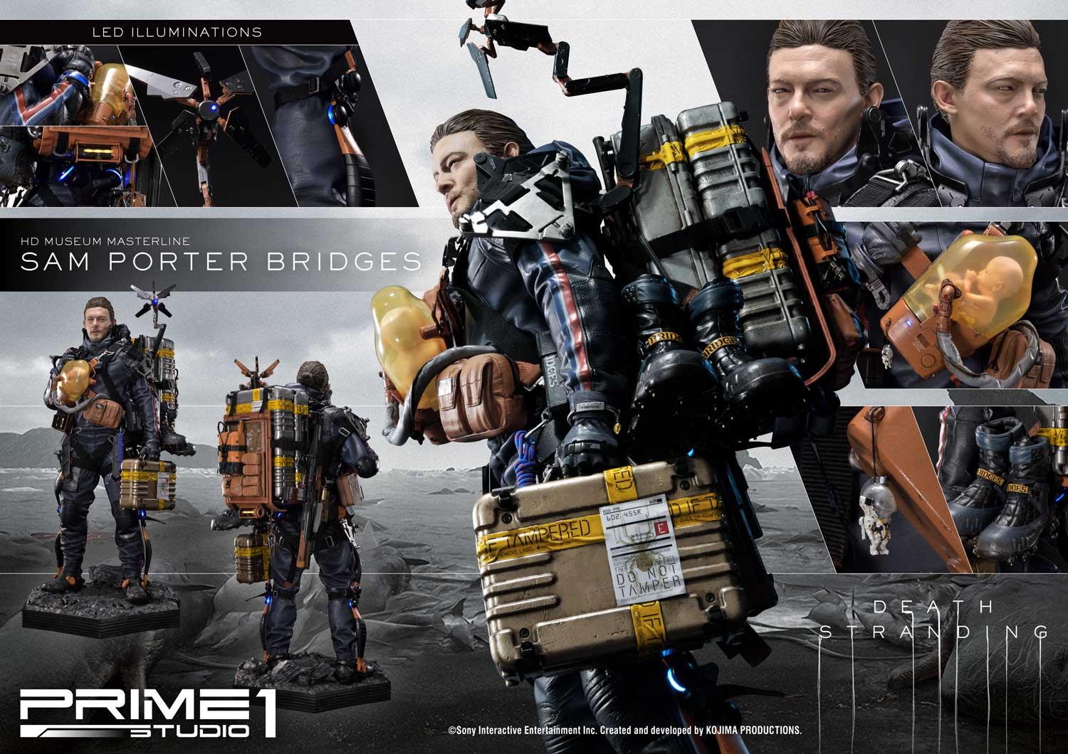 High Definition Museum Masterline DEATH STRANDING Sam Porter Bridges