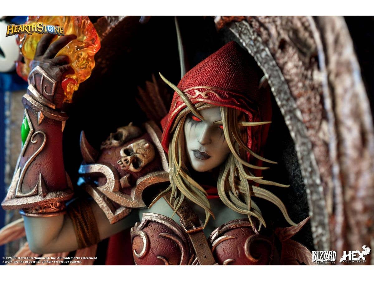 HEX Collectibles Blizzard Hearthstone® 10th Aniversary Sylvanas Windrunner 3D Art Frame | 6974281170278