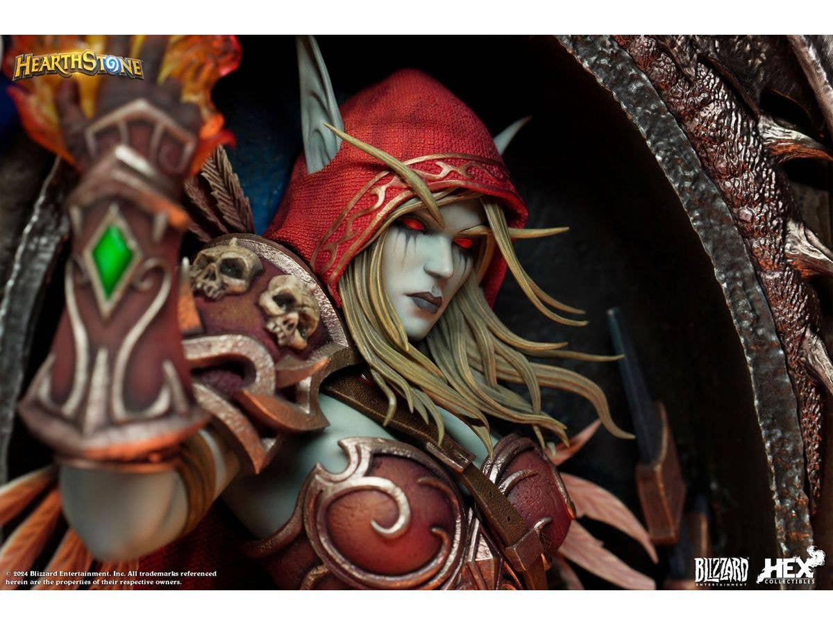 HEX Collectibles Blizzard Hearthstone® 10th Aniversary Sylvanas Windrunner 3D Art Frame | 6974281170278