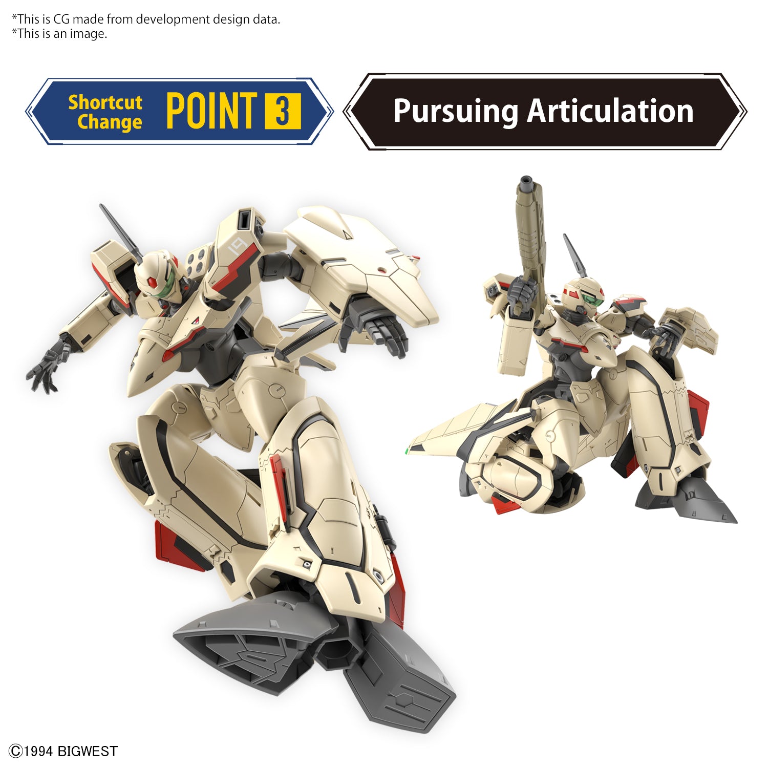 BANDAI HOBBY HG 1/100 YF-19(4573102642585)