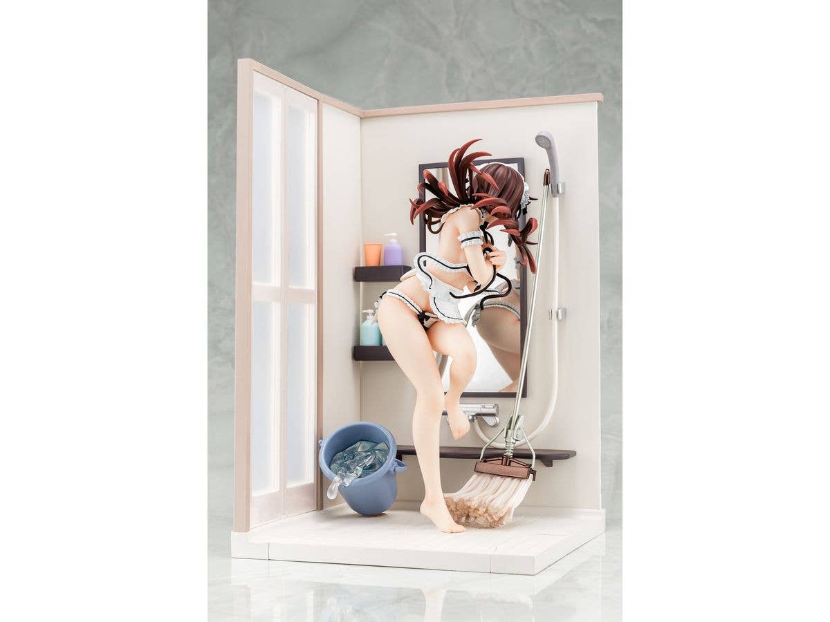 Hakoiri-musume 1/6 scale pre-painted completed figure Rent-A-Girlfriend MIZUHARA Chizuru Maid Bikini de cleanup figure | 4570000500313