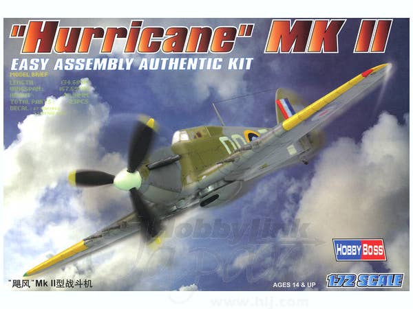 Hobby Boss 1/72 'Hurricane' MK II | 6939319202154