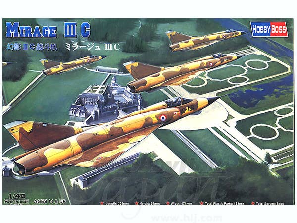 Hobby Boss 1/48 Mirage IIIC Fighter | 6939319203151