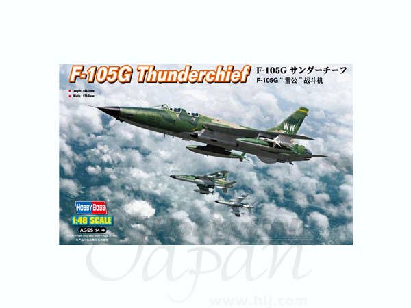 Hobby Boss 1/48 F-105G Thunderchief | 6939319203335