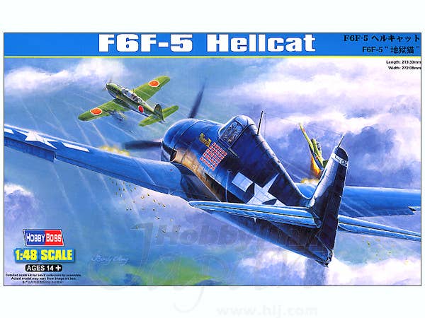 Hobby Boss 1/48 F6F-5 Hellcat | 6939319203397