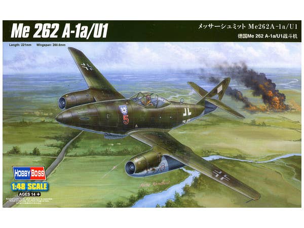 Hobby Boss 1/48 Me 262 A-1a/U1 | 6939319203700