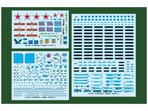Hobby Boss 1/48 Su-27UB Flanker C | 6939319217134