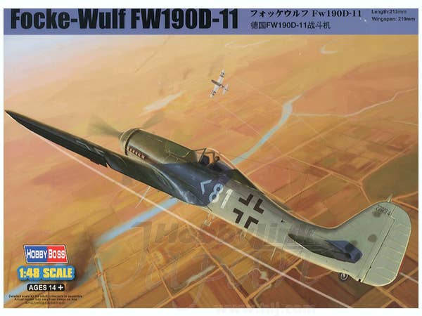 Hobby Boss 1/48 Focke-Wulf FW190D-11 | 6939319217189