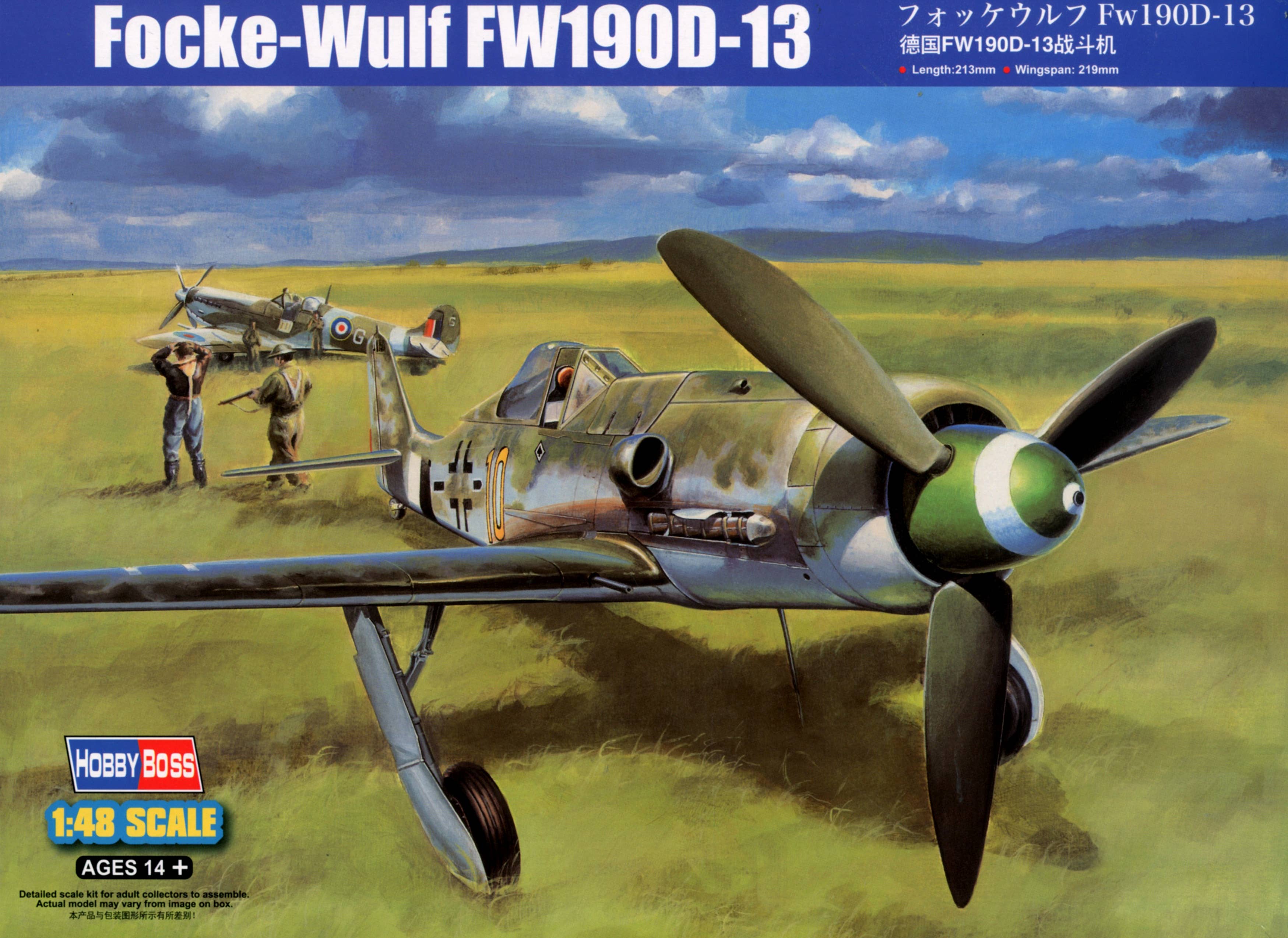 Hobby Boss 1/48 Focke-Wulf FW190D-13 | 6939319217219