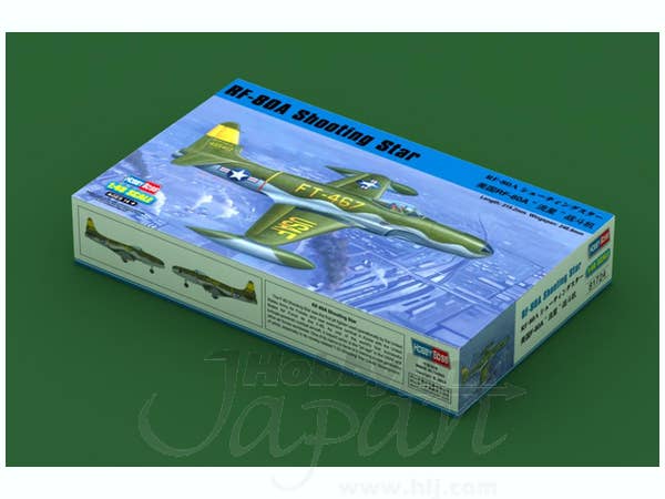 Hobby Boss 1/48 RF-80A Shooting Star fighter | 6939319217240
