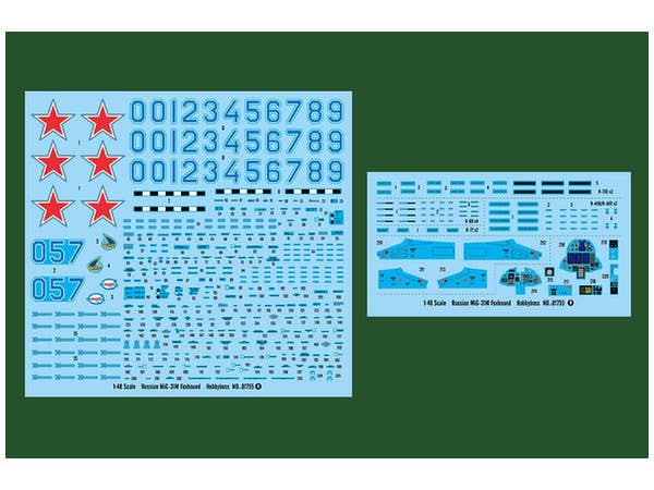 Hobby Boss 1/48 Russian MiG-31M Foxhound | 6939319217554