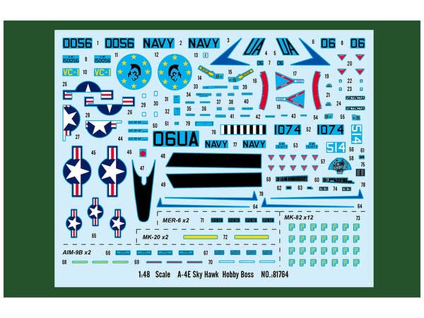 Hobby Boss 1/48 A-4E Sky Hawk | 6939319217646