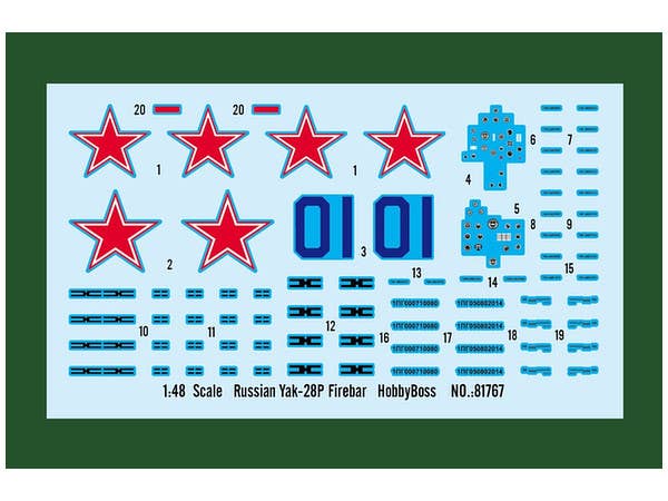 Hobby Boss 1/48 Yak-28P Firebar | 6939319217677