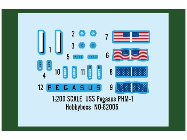 Hobby Boss 1/200 USS Pegasus PHM-1 | 6939319220059