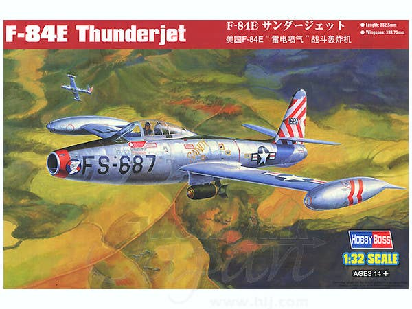 Hobby Boss 1/32 F-84E Thunderjet | 6939319232076