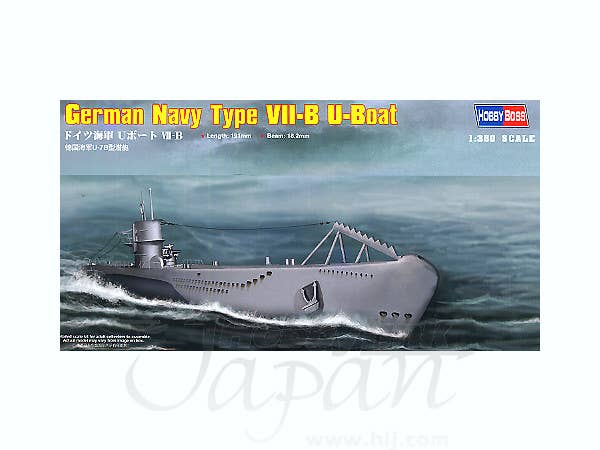 Hobby Boss 1/350 DKM Type VII-B U-Boat | 6939319235046