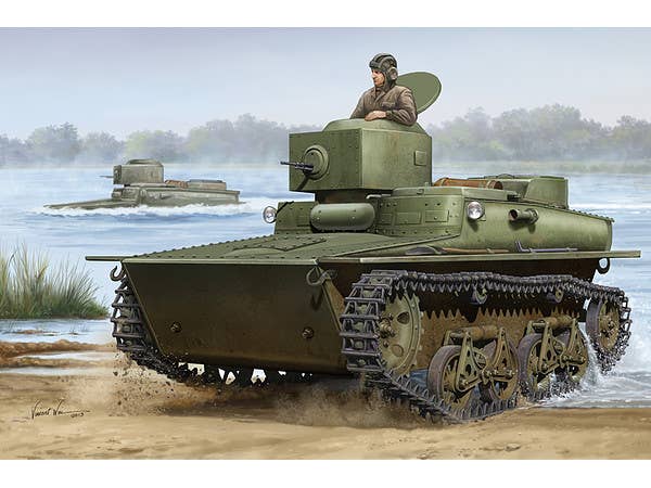 Hobby Boss 1/35 Soviet T-37 Amphibious Light Tank - Early | 6939319238184