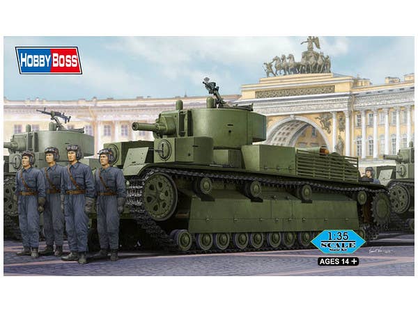 Hobby Boss 1/35 Soviet T-28E Medium Tank | 6939319238542