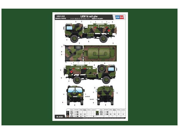 Hobby Boss 1/35 LKW 5t mil glw | 6939319255082