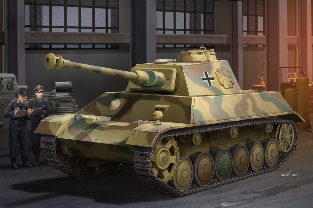 Hobby Boss 1/35 German Pz.Kpfw.III/IV auf Einheitsfahrgestell | 6939319201508