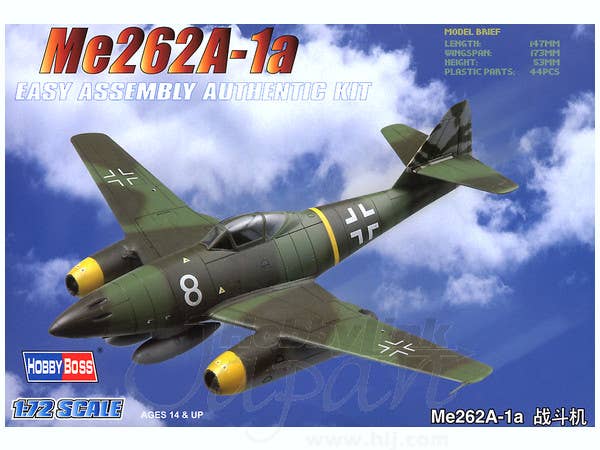 Hobby Boss 1/72 Me262A-2a | 6939319202499