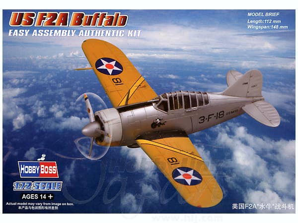 Hobby Boss 1/72 F2A Buffalo | 6939319202901