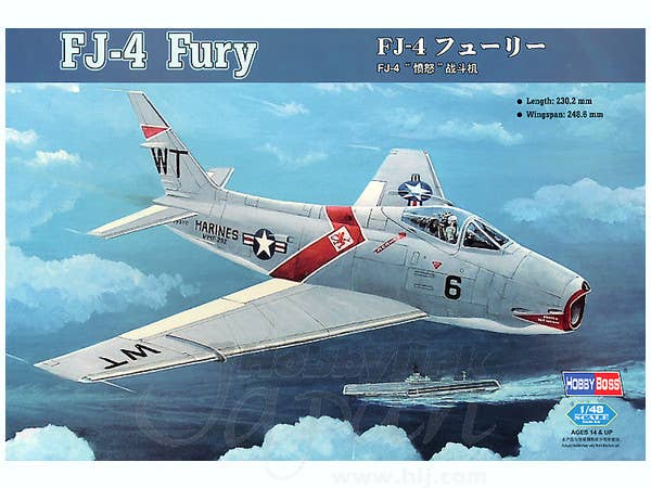 Hobby Boss 1/48 FJ-4 'Fury' | 6939319203120