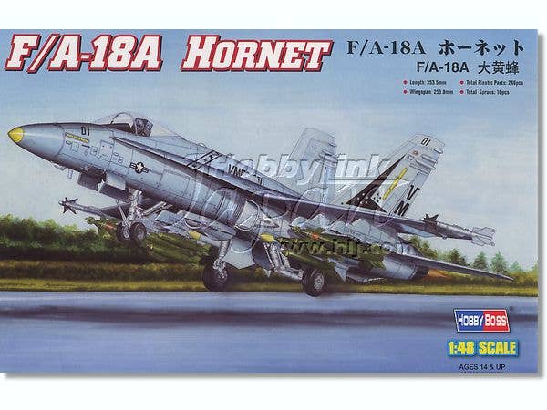 Hobby Boss 1/48 F/A-18A HORNET | 6939319203205
