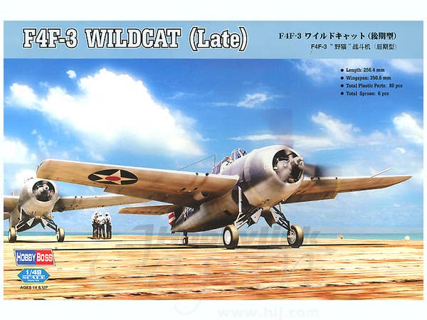 Hobby Boss 1/48 F4F-3 Wildcat - late | 6939319203274
