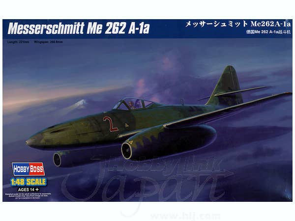 Hobby Boss 1/48 Me 262 A-1a | 6939319203694