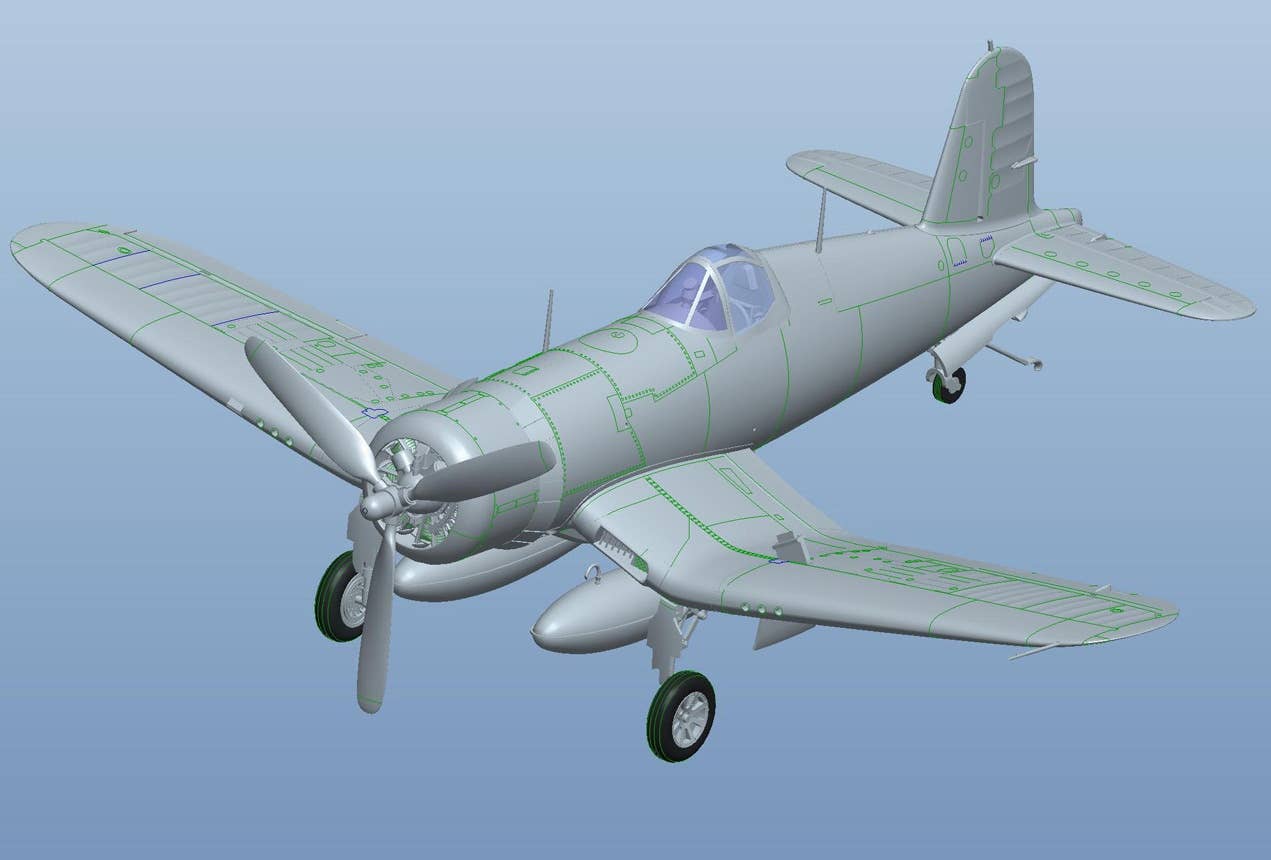 Hobby Boss 1/48 F4U-1A Corsair | 6939319203830