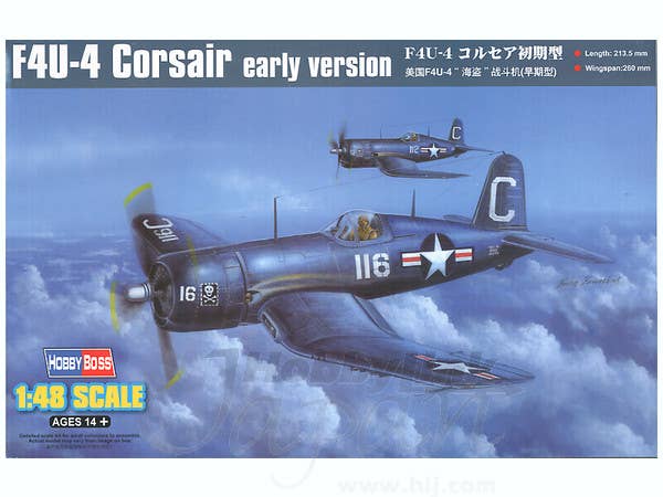 Hobby Boss 1/48 F4U-4 Corsair early version | 6939319203861