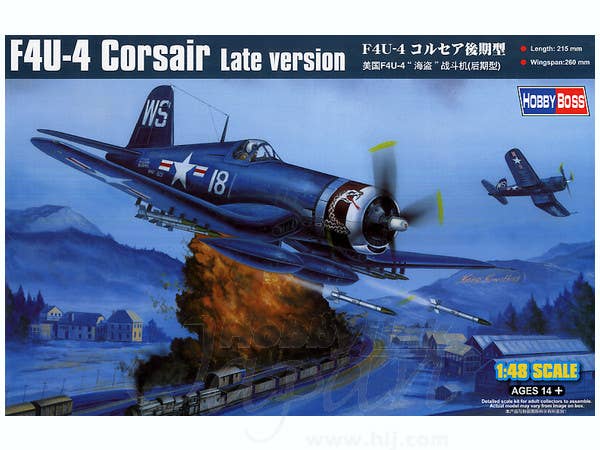 Hobby Boss 1/48 F4U-4 Corsair Late version | 6939319203878