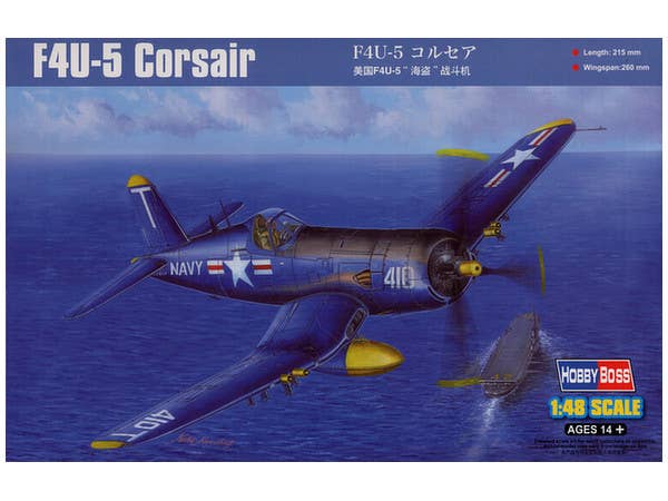 Hobby Boss 1/48 F4U-5 Corsair | 6939319203892