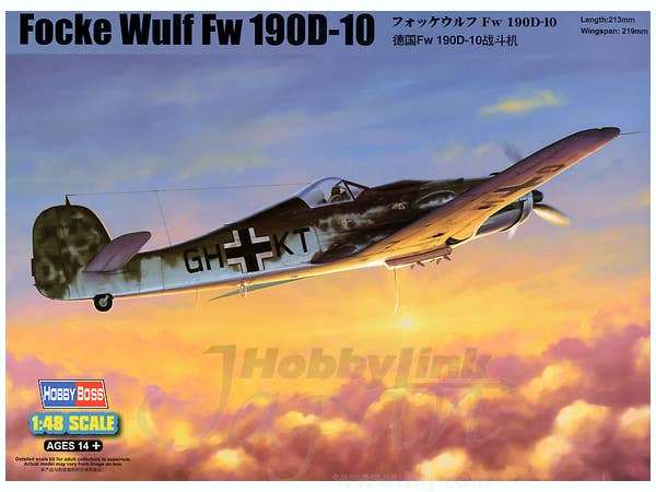 Hobby Boss 1/48 Focke-Wulf FW190D-10 | 6939319217172