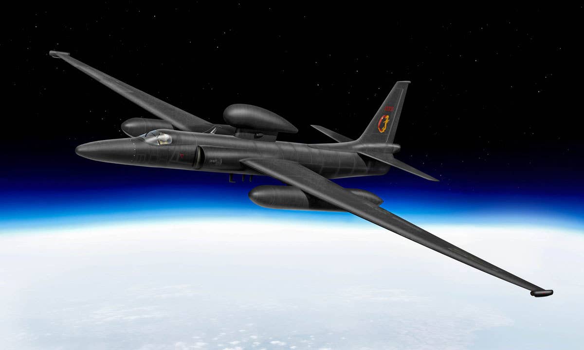 Hobby Boss 1/48 U-2R "Dragon Lady" Senior Span US Spy Plane | 6939319217400