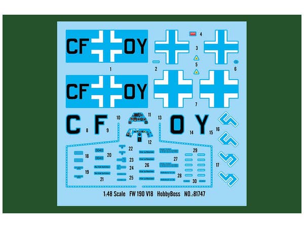 Hobby Boss 1/48 Focke-Wulf FW 190 V18 | 6939319217479