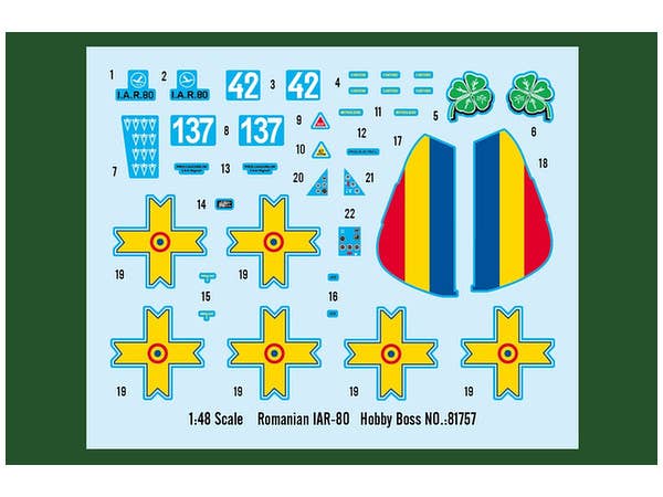 Hobby Boss 1/48 Romanian IAR-80 | 6939319217578