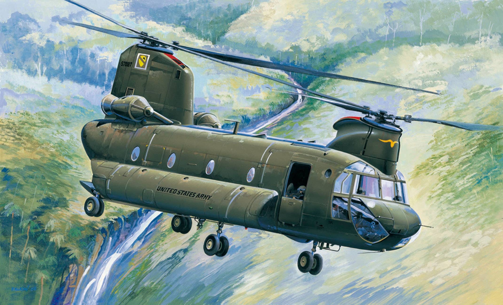 Hobby Boss 1/48 CH-47A Chinook | 6939319217721