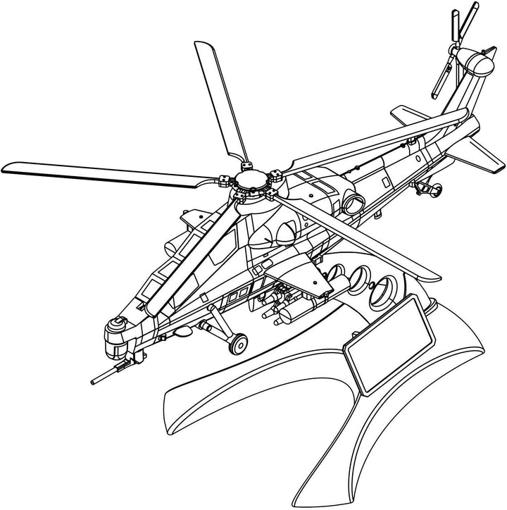 Hobby Boss 200mm WZ-10 Thunderbolt | 6939319219046