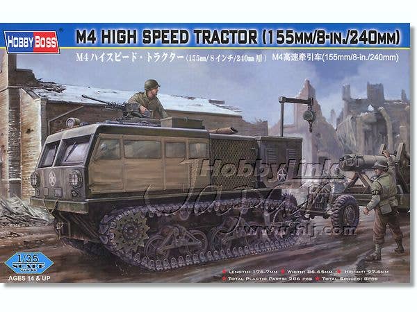 Hobby Boss 1/35 M4 High Speed Tractor (155mm/8in/240mm) | 6939319224088