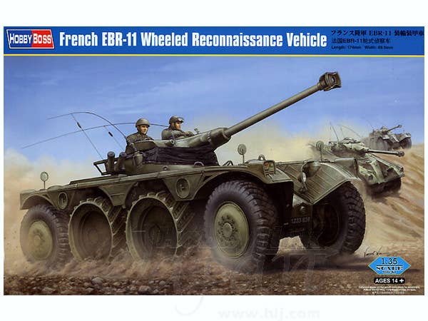 Hobby Boss 1/35 French EBR-11 Wheeled Reconnaissance Vehicle | 6939319224903
